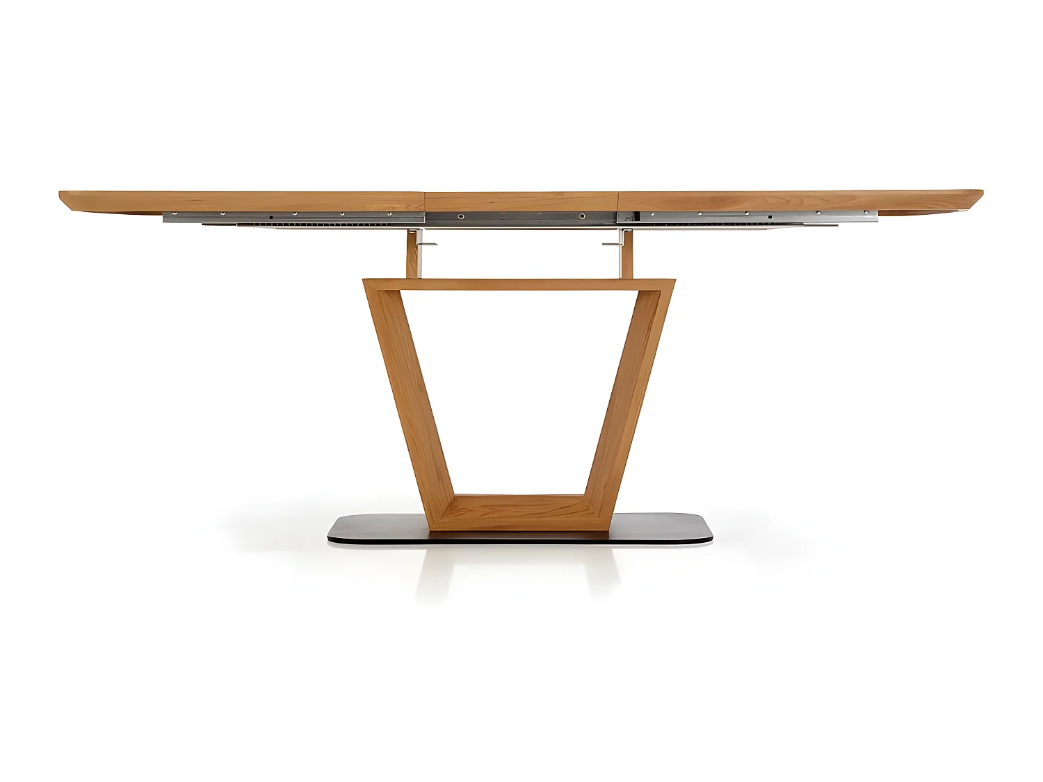 Tavolo di design originale in legno e metallo 160/220x90cm Banff