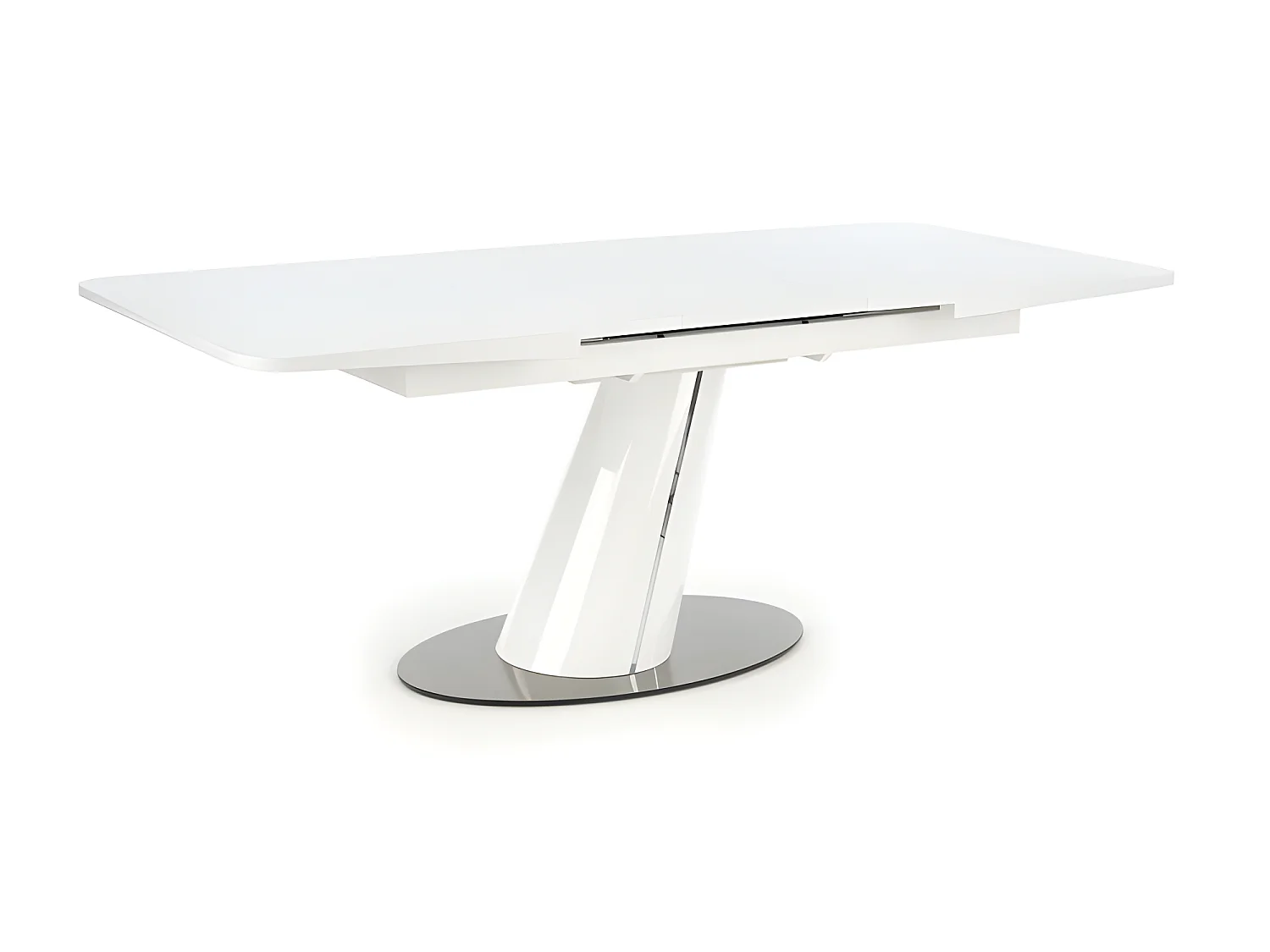 Table a manger design 160-200cm blanc laqué Stoma