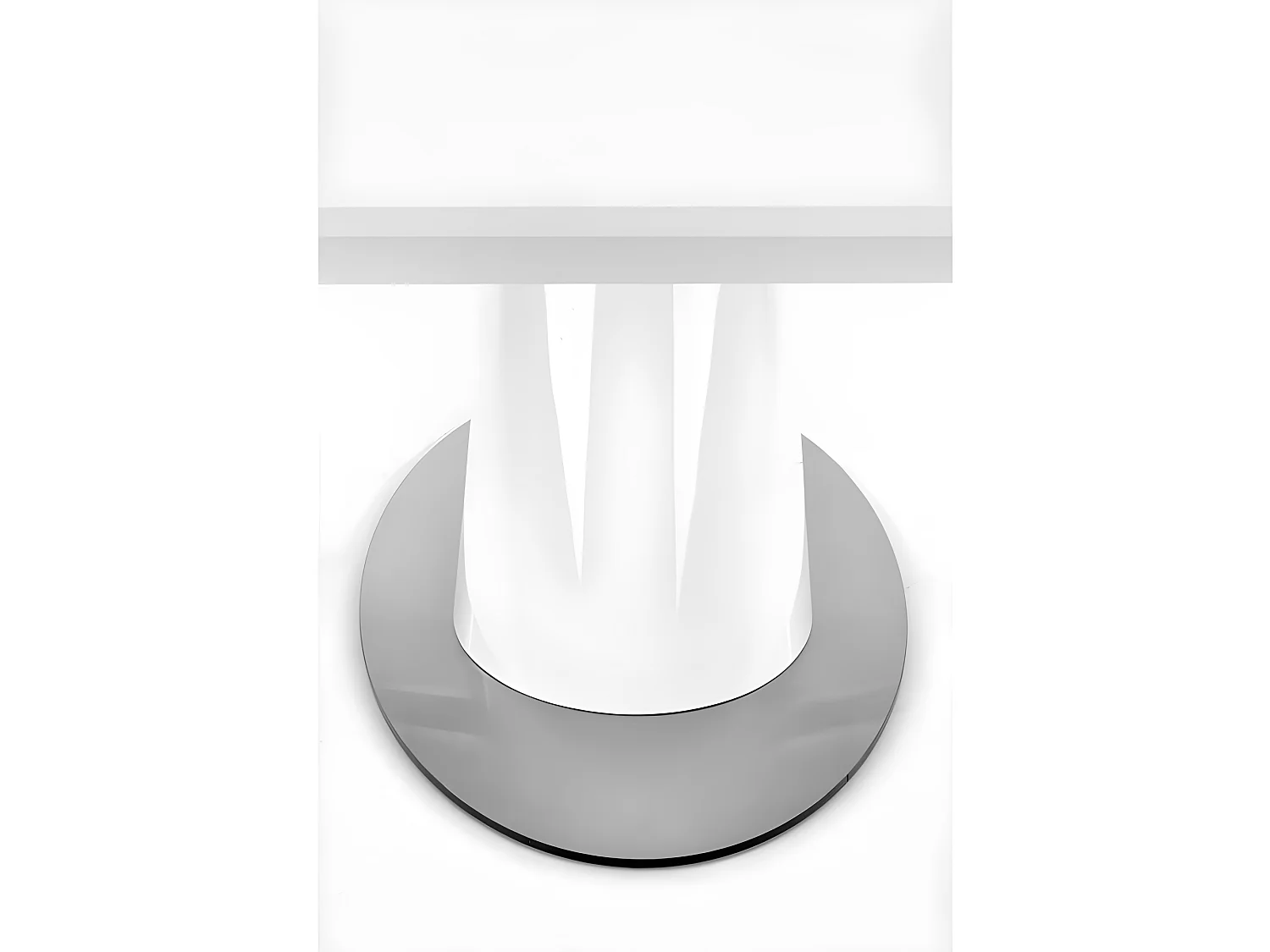 Table a manger design 160-200cm blanc laqué Stoma