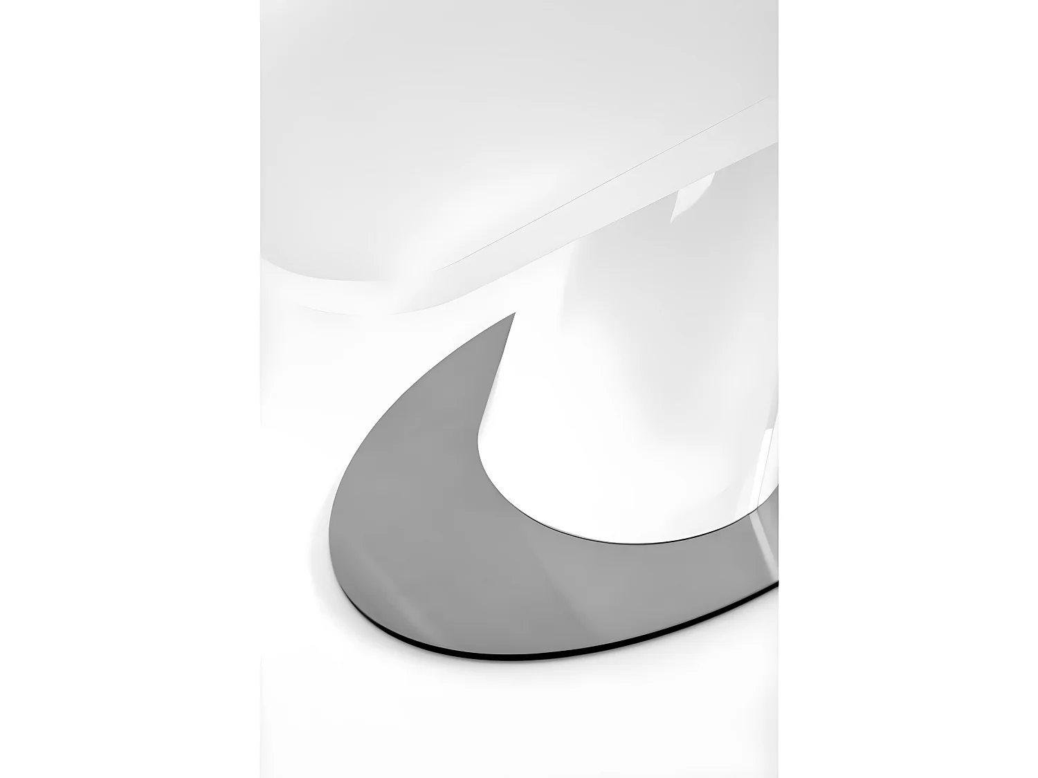 Table a manger design 160-200cm blanc laqué Stoma