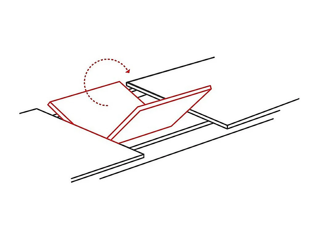 Mesa de comedor extensible Flora 160-220cm diseño blanco y gris