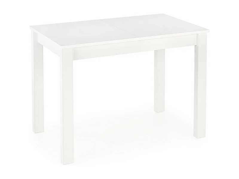 ARZAL mesa de comedor extensible contemporánea blanca