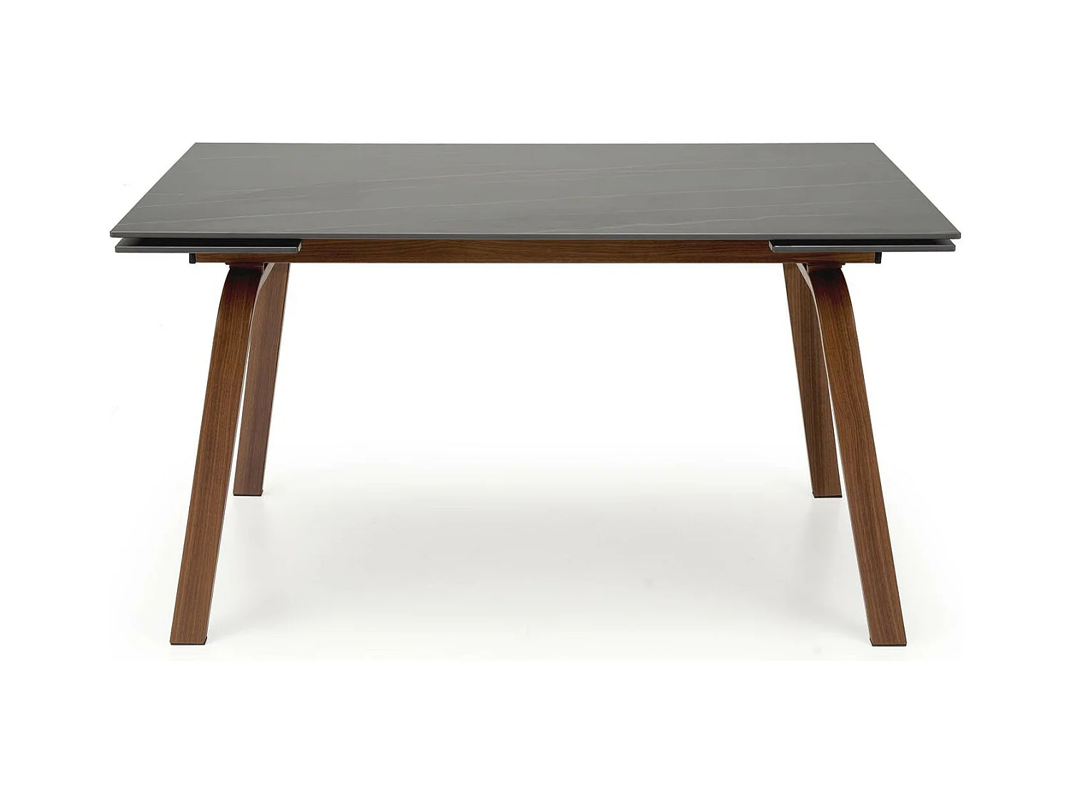Table extensible 140-200 cm aspect marbre noir Pedro