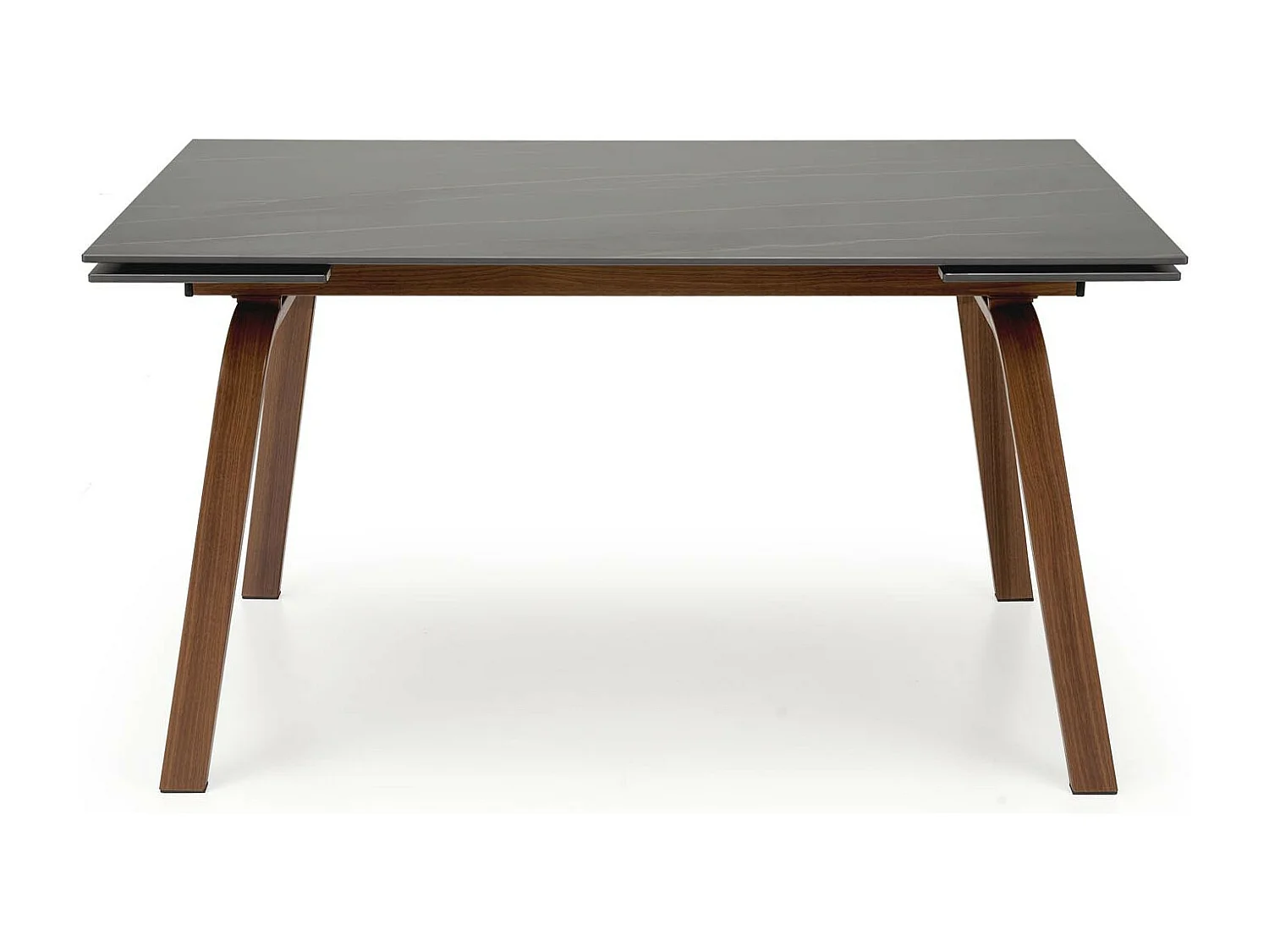 Table extensible 140-200 cm aspect marbre noir Pedro