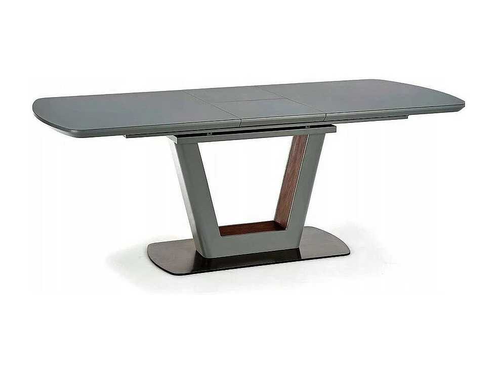 Tavolo da pranzo allungabile Bussy 160-200 design grigio