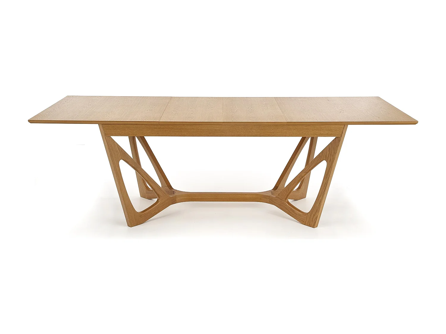 Table a manger design couleur chêne 160-240cm Trust