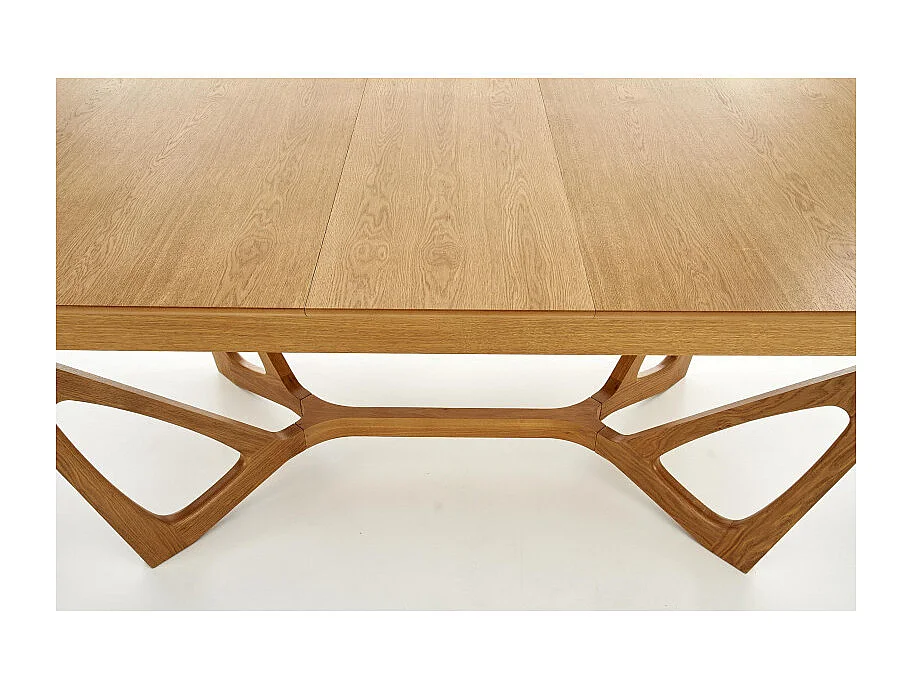 Table a manger design couleur chêne 160-240cm Trust