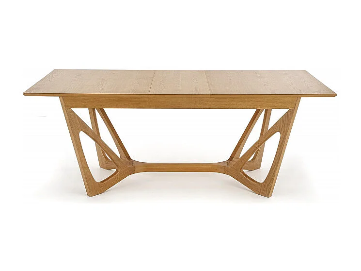 Table a manger design couleur chêne 160-240cm Trust