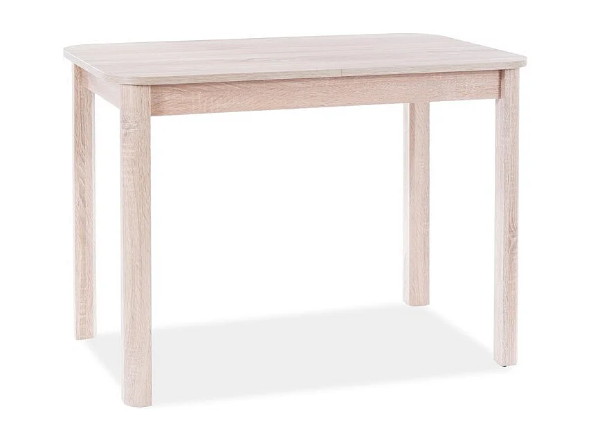 Table à manger extensible chêne sonoma 105-140cm Pamar