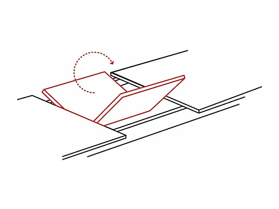 Tavolo da pranzo allungabile di design in marmo antracite da 160 cm Osmo