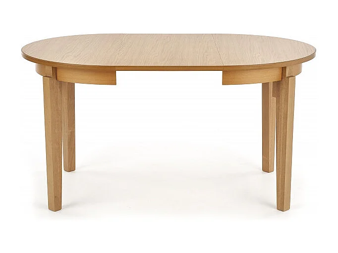 Table ronde extensible 100-200cm placage bois Cox