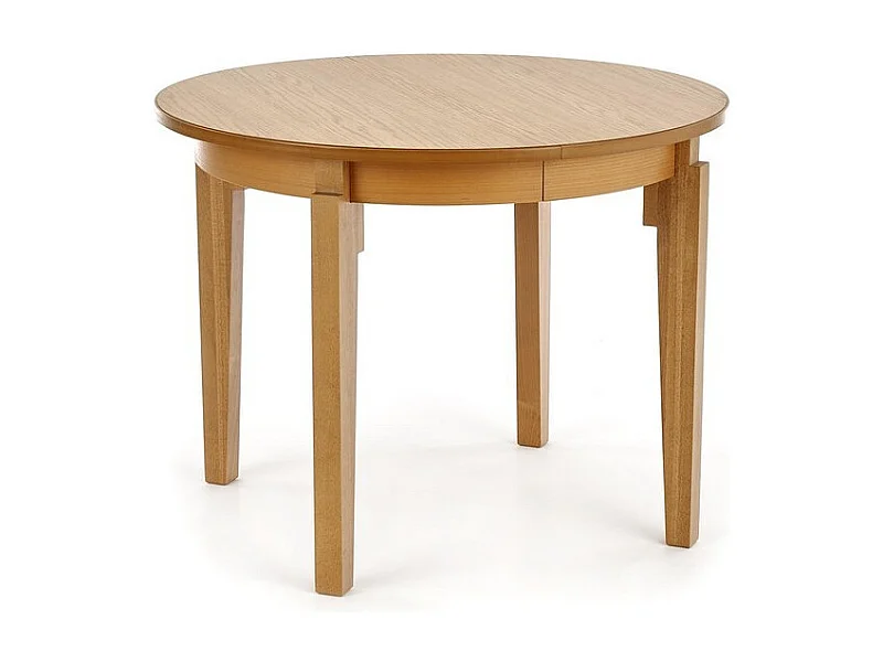 Tavolo rotondo allungabile 100-200cm Impiallacciatura di legno Cox