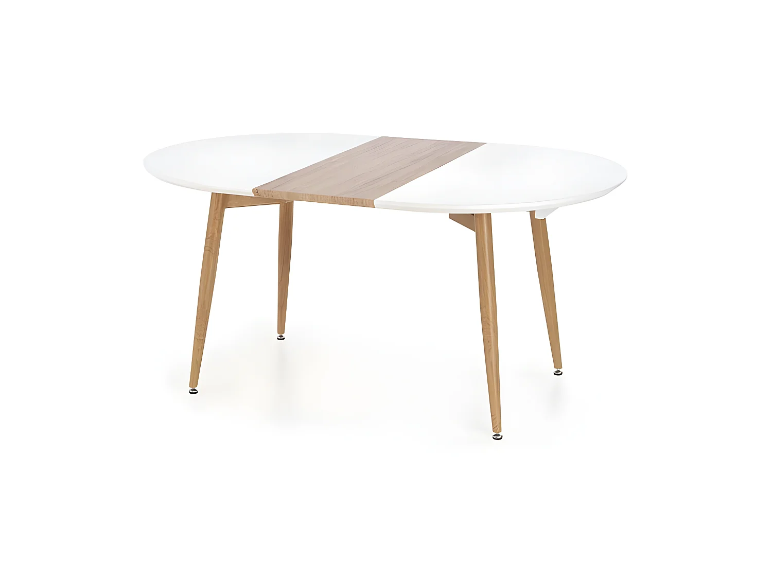 Table a manger scandinave avec rallonge 160-200cm x 90cm Harry