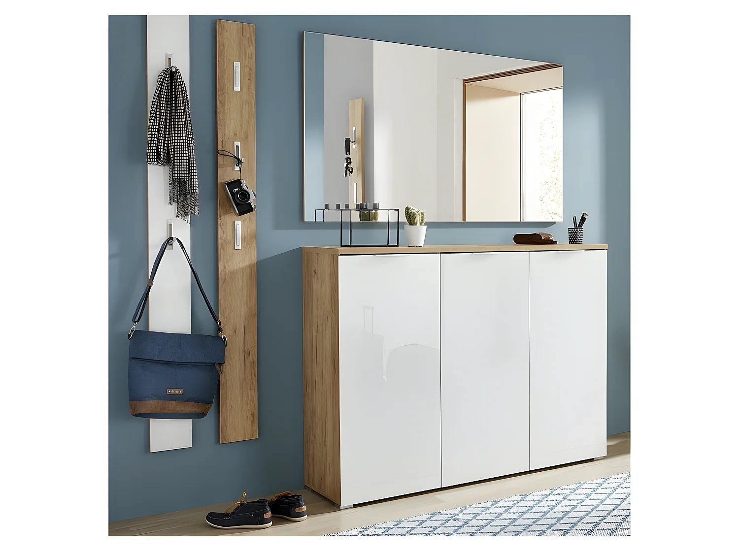 Espejo escandinavo 134x80cm Rosvik