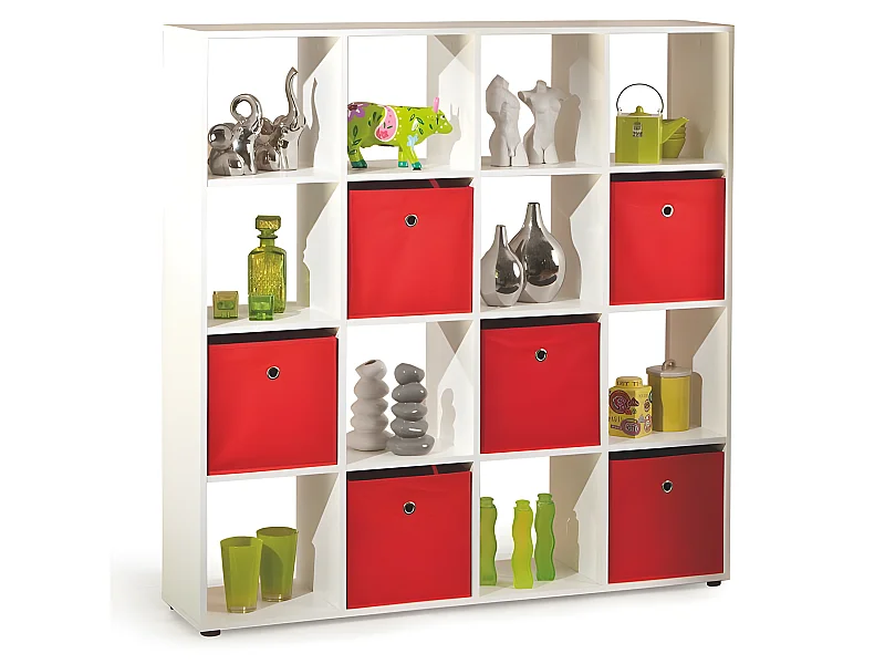 Meuble de rangement / bibliothèque carré Danang