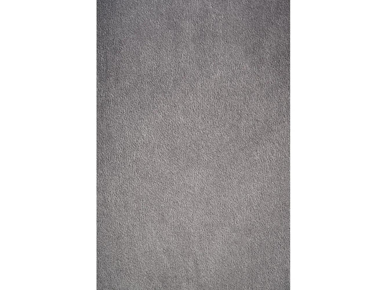 Sedia da pranzo in velluto grigio chiaro KANDRA con gambe in legno massiccio grigio grafite