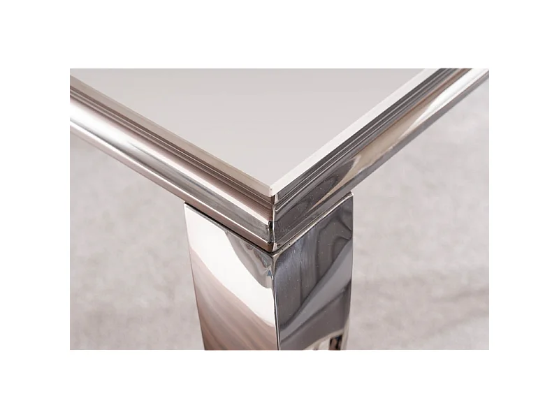 Consolle barocca in metallo e ceramica nera 120 cm Bolti