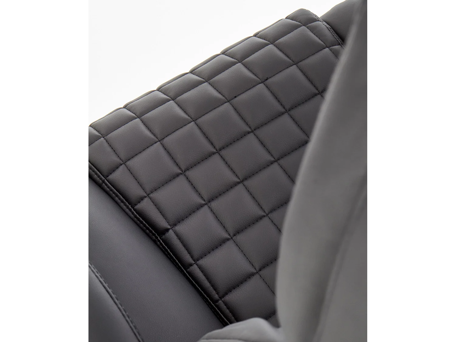 Sedia da ufficio di design nera Kimmy