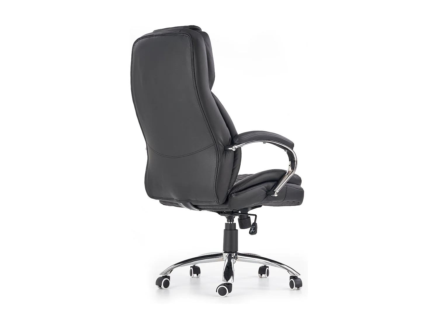 Silla de oficina de diseño negra Kimmy