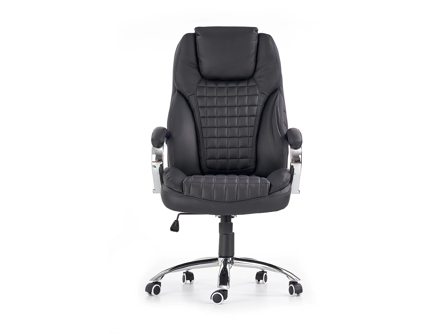 Silla de oficina de diseño negra Kimmy