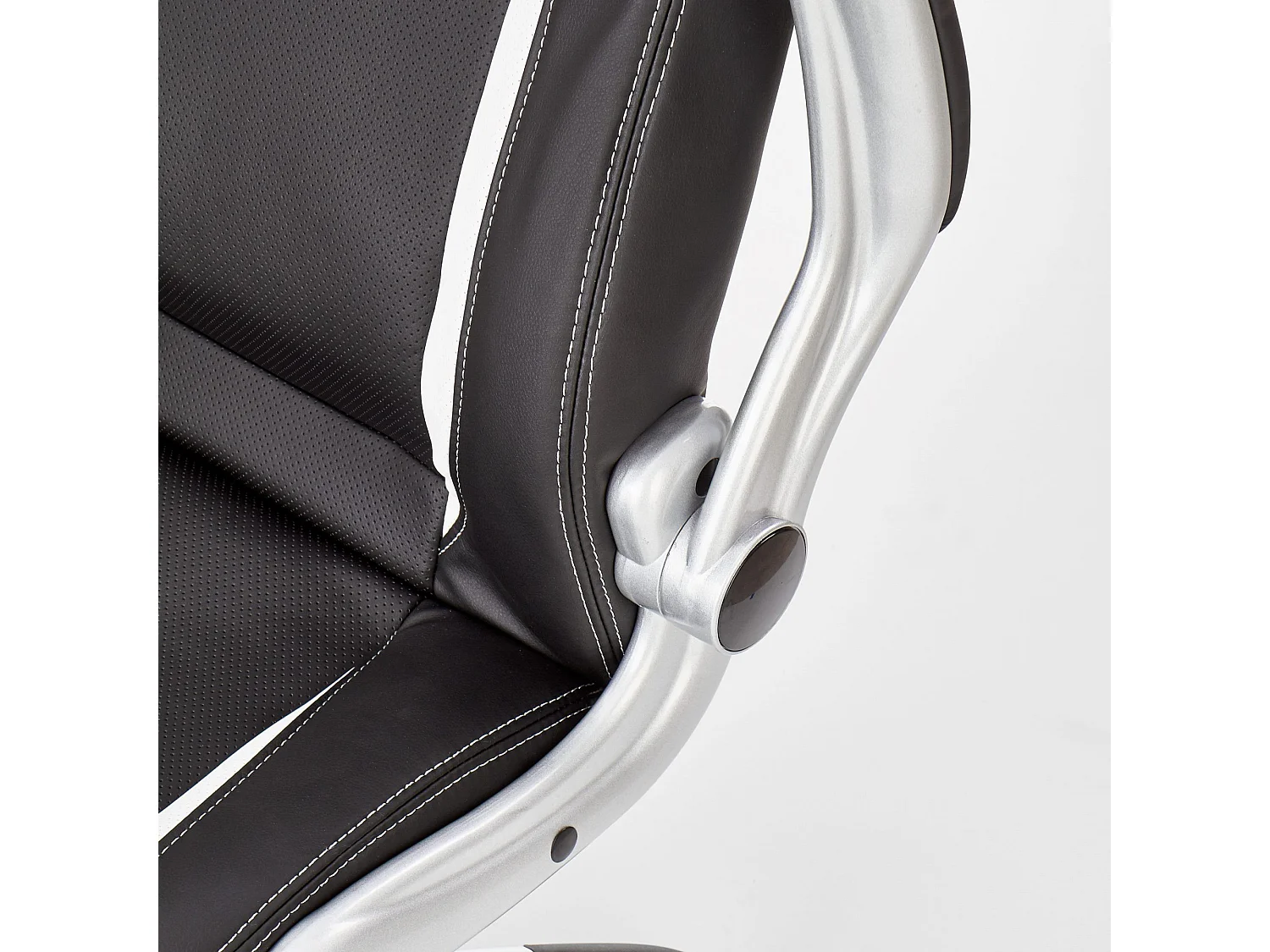 Sedia da ufficio Carbone bianca e nera