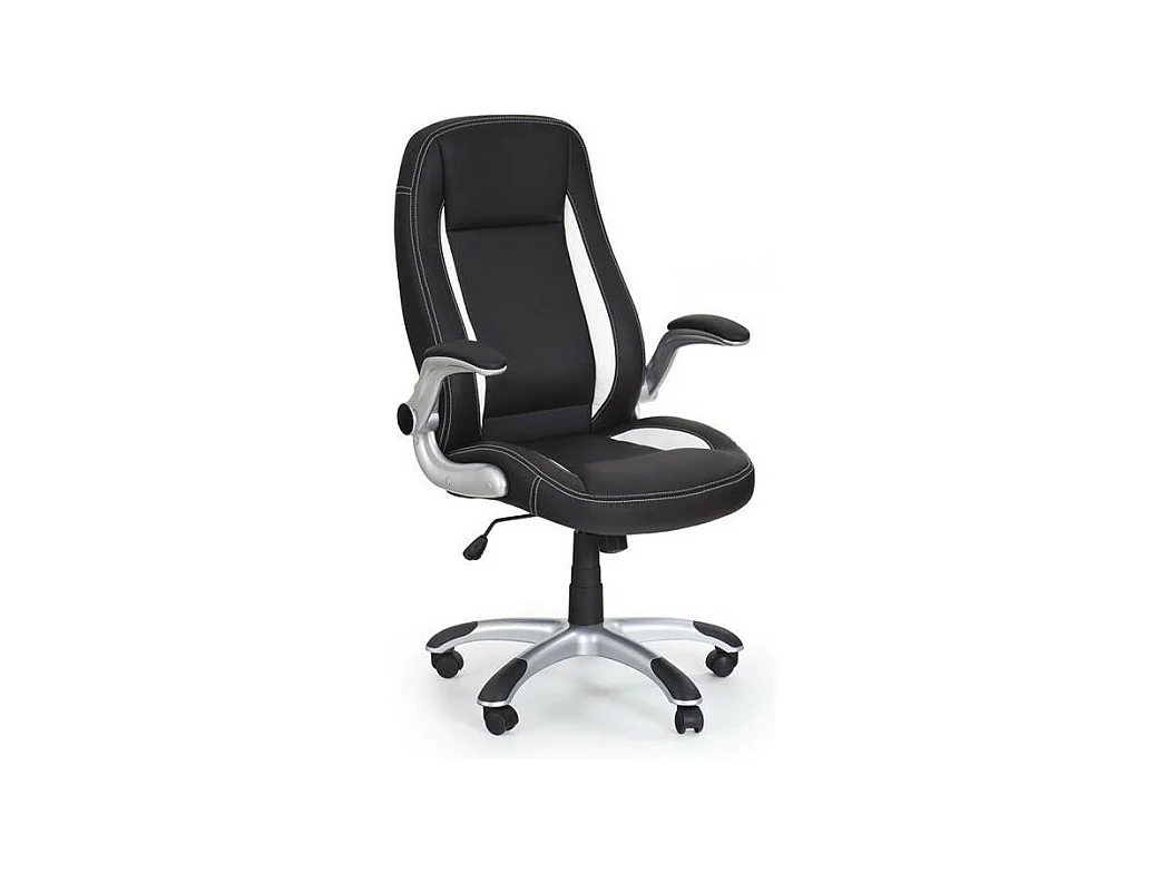 Fauteuil de bureau noir et blanc Carbone