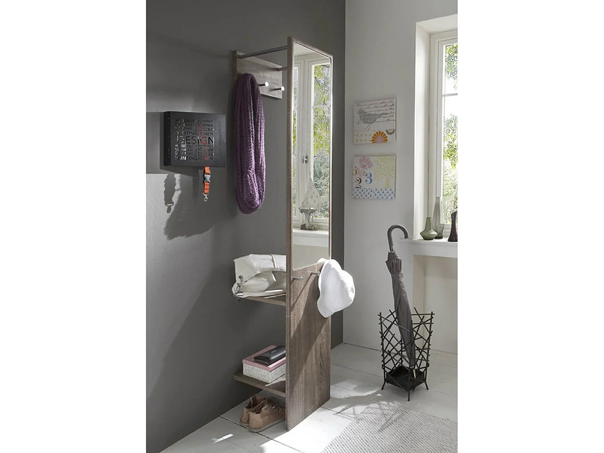 Boîte à Clés Métal "Design" 24cm Noir