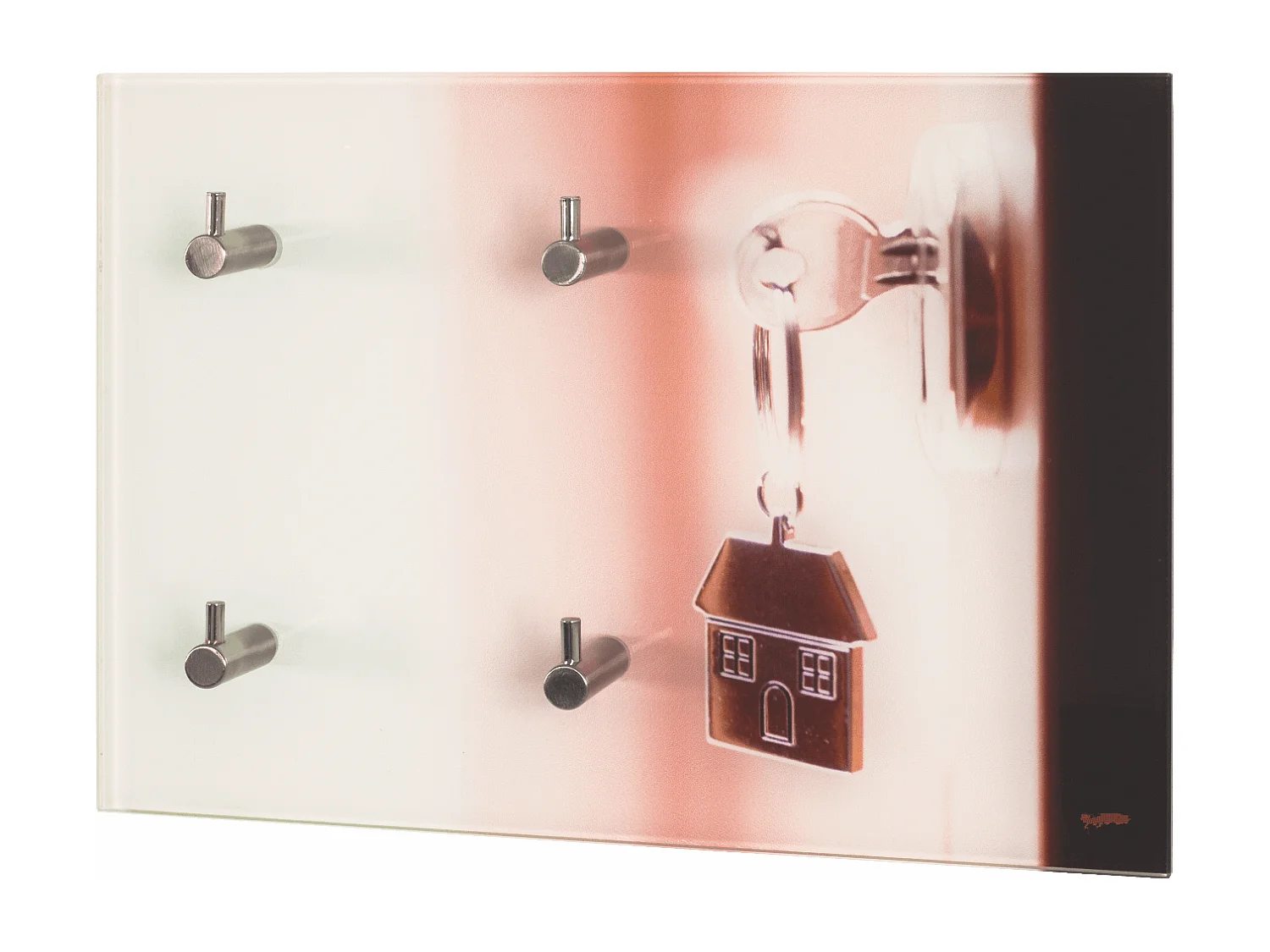 Tableau à clés verre trempé design serrure Vigo