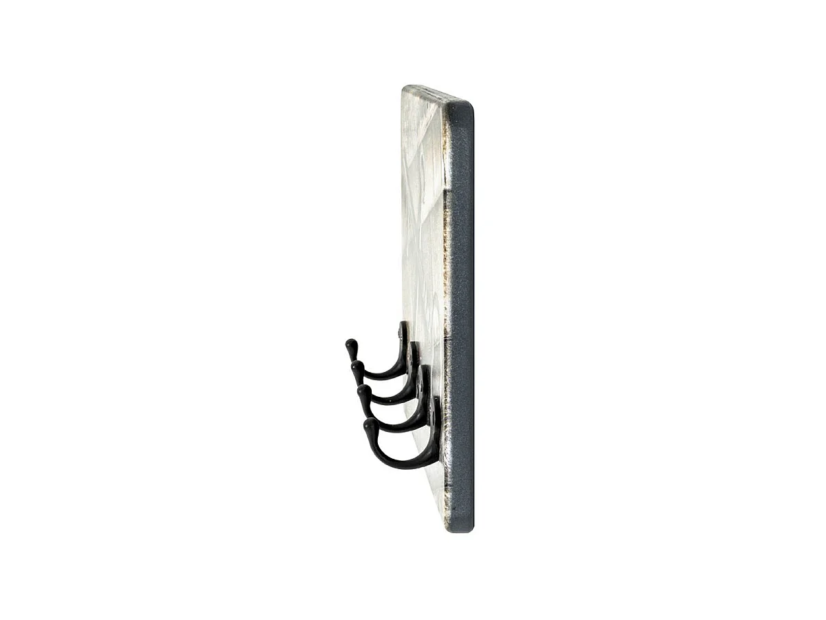 Porte-clés Mural "Bookey" 30cm Noir