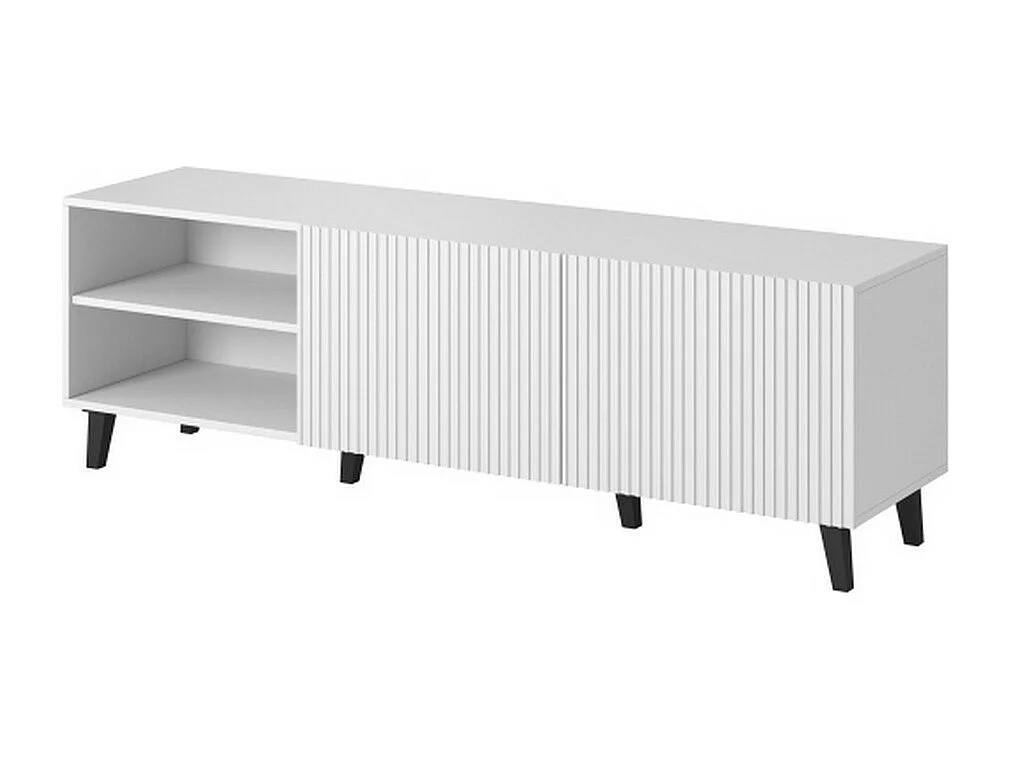 Porta TV di design Gustave 150 cm bianco