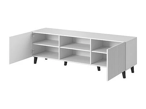 Porta TV di design Gustave 150 cm bianco