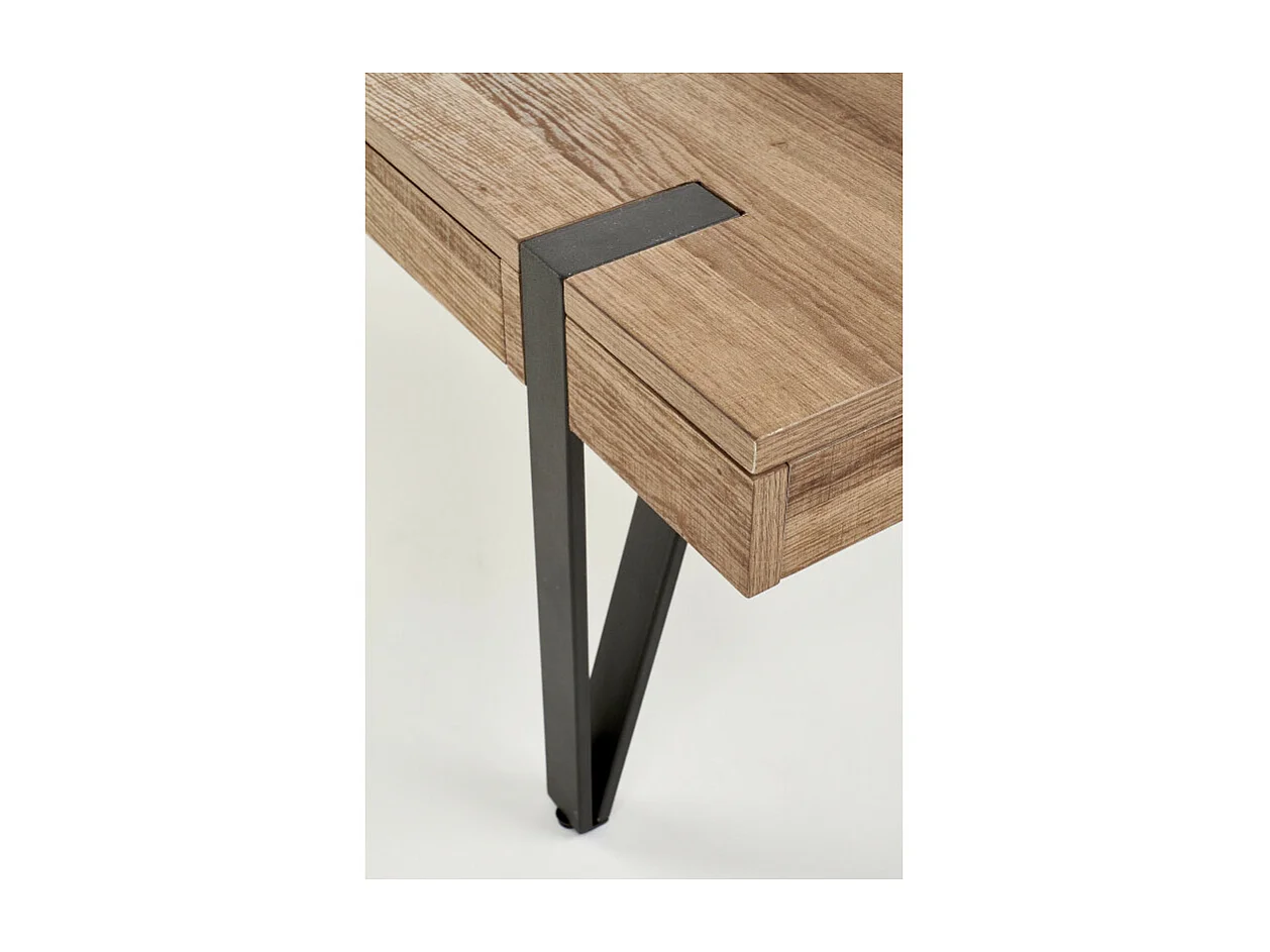 Tavolino industriale Belize con cassetti