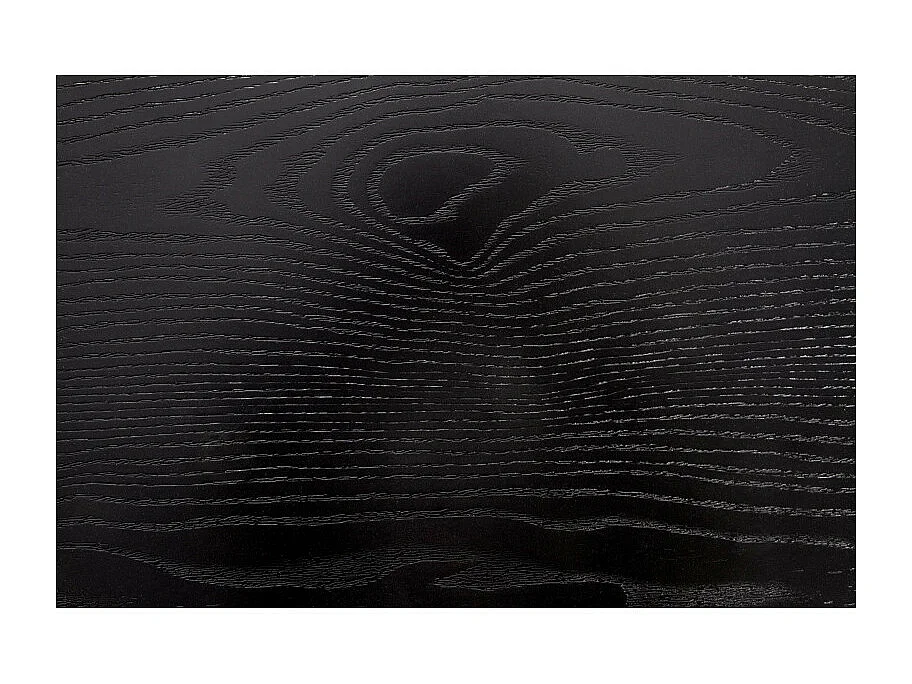 Table basse avec plateau noir et pieds en acier noir et doré Lady