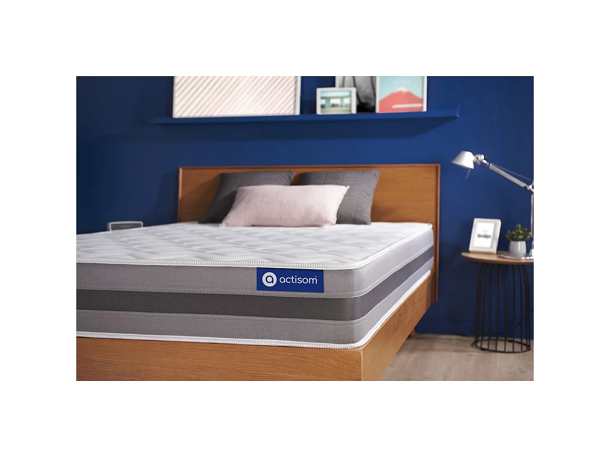 Actiflex relax matratze 90x190cm, Taschenfederkern und Memory-Schaum, Härtegrad 3, Höhe :24 cm, 5 Komfortzonen