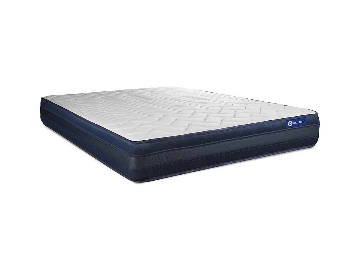 ACTISOM Matelas 200x200 Mémoire de forme Maxi épaisseur 5zones de confort