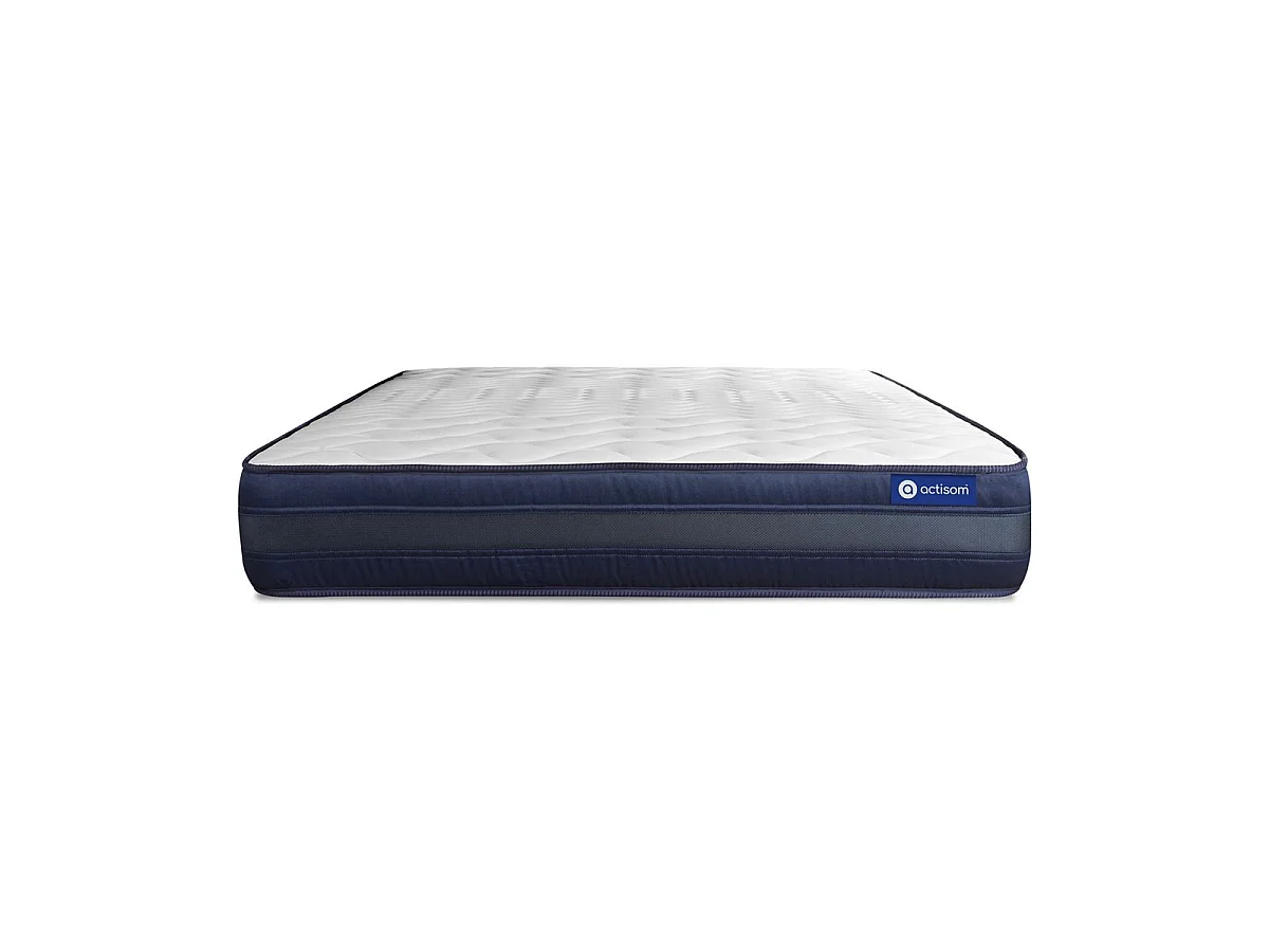 ACTISOM Matelas 200x200 Mémoire de forme Maxi épaisseur 5zones de confort