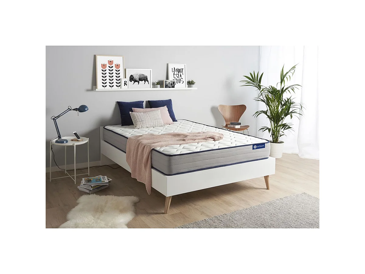 ACTISOM matelas Mémoire de forme ACTIMEMO FORM 200x200 cm 5zones de confort
