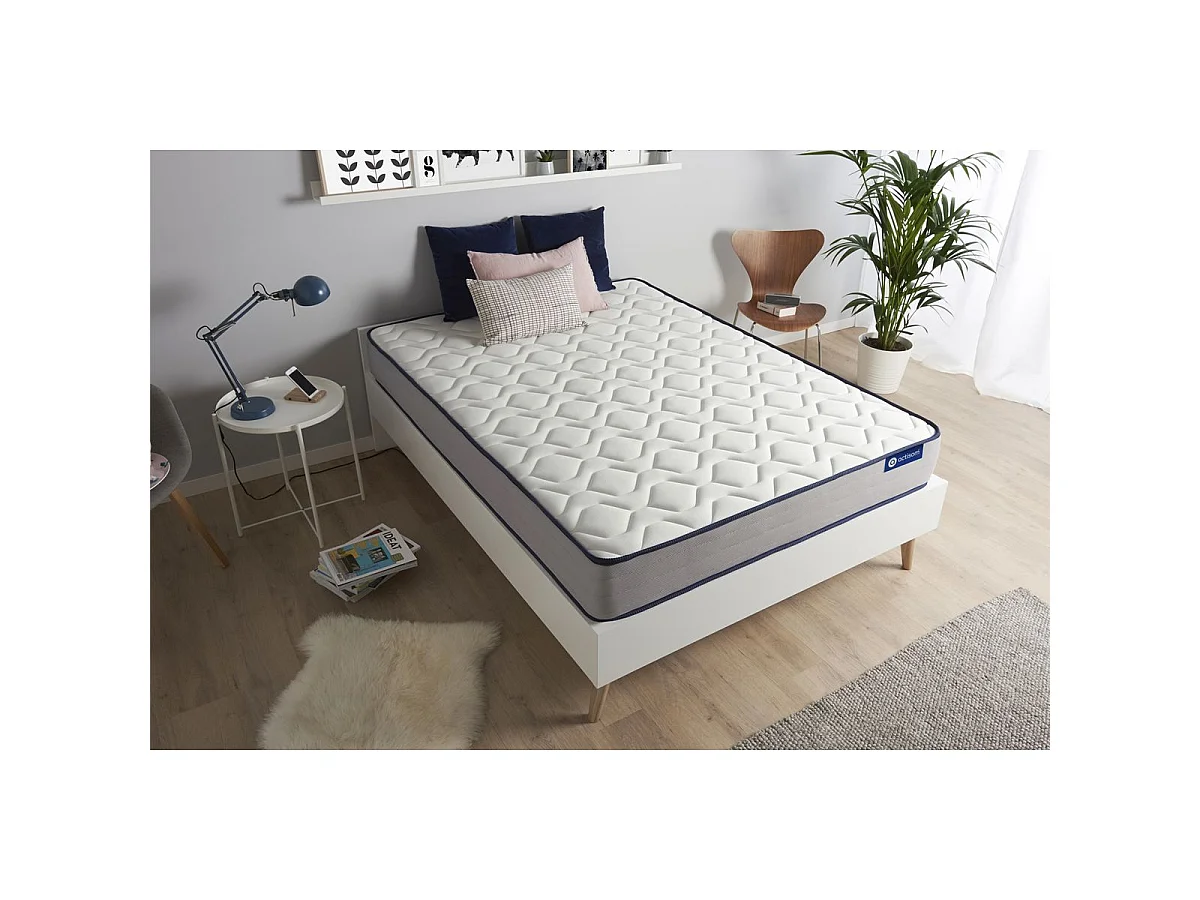 ACTISOM matelas Mémoire de forme ACTIMEMO FORM 200x200 cm 5zones de confort