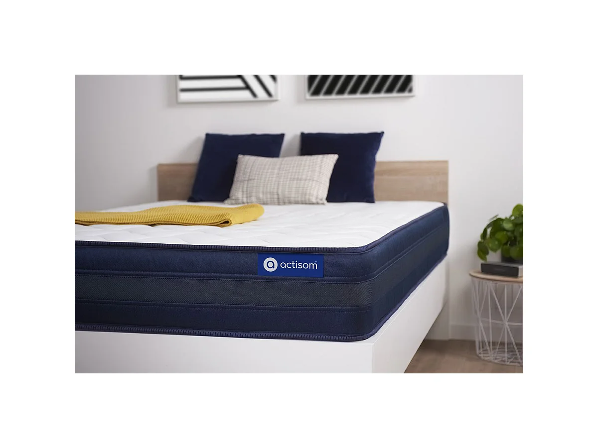 ACTISOM Matelas 90x190 Mémoire de forme Maxi épaisseur 5zones de confort