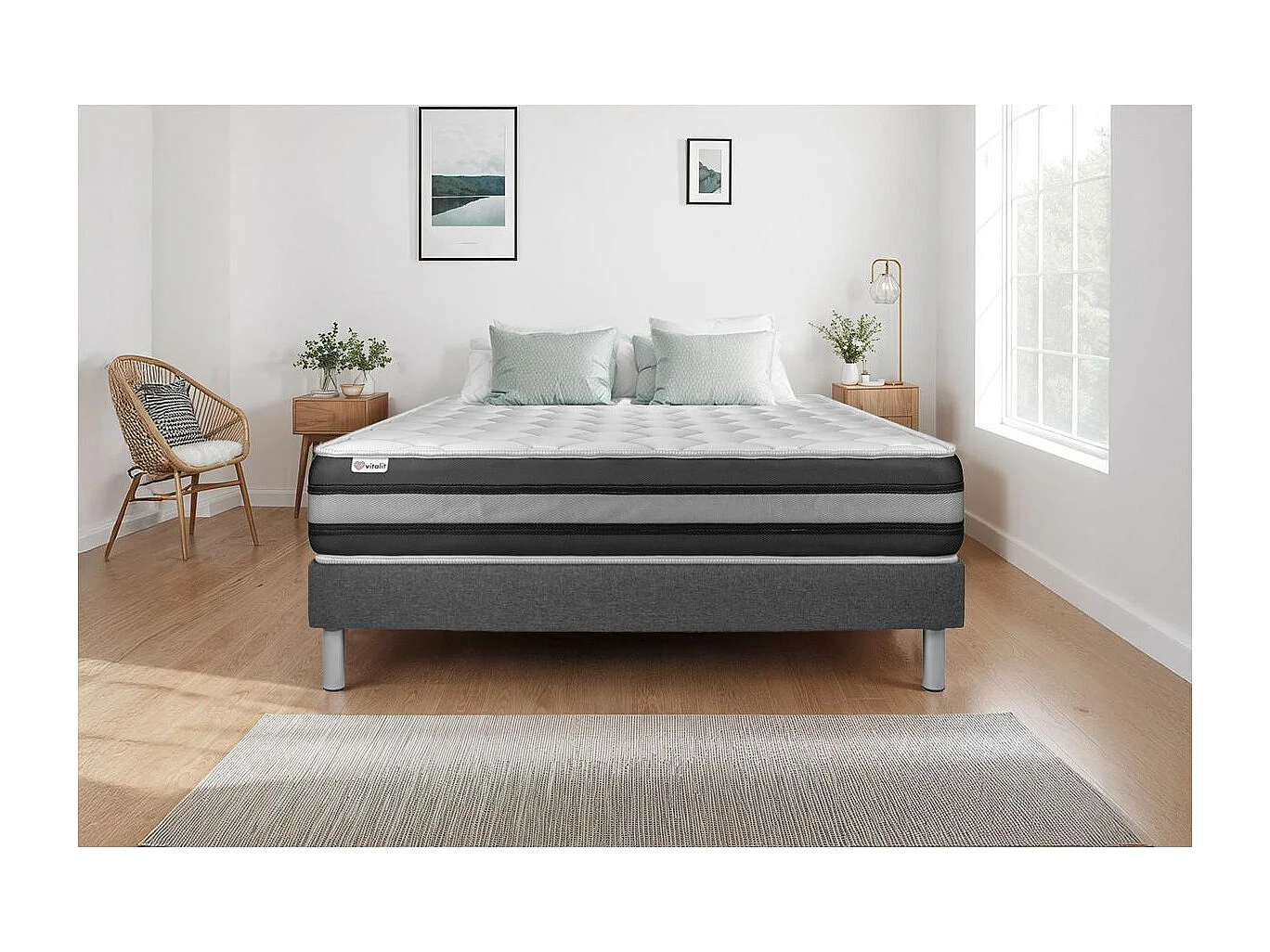 Ensemble VITALSPRING RECOVER 90 x 200 cm