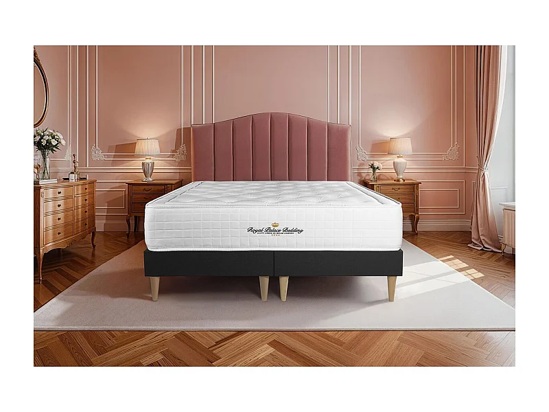 Ensemble matelas à mémoire de forme maxi épaisseur Buckingham 180x200 double sommier