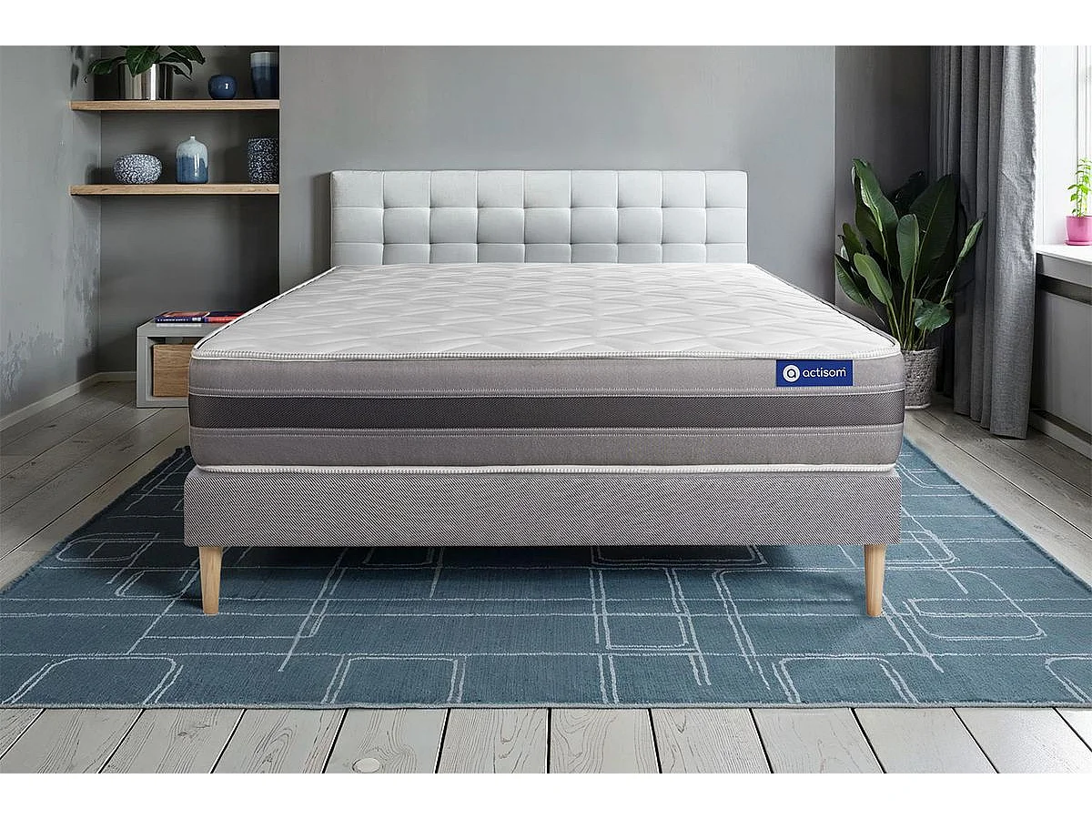 Materac Actilatex relax 140x200cm + zestaw podstawa lózka