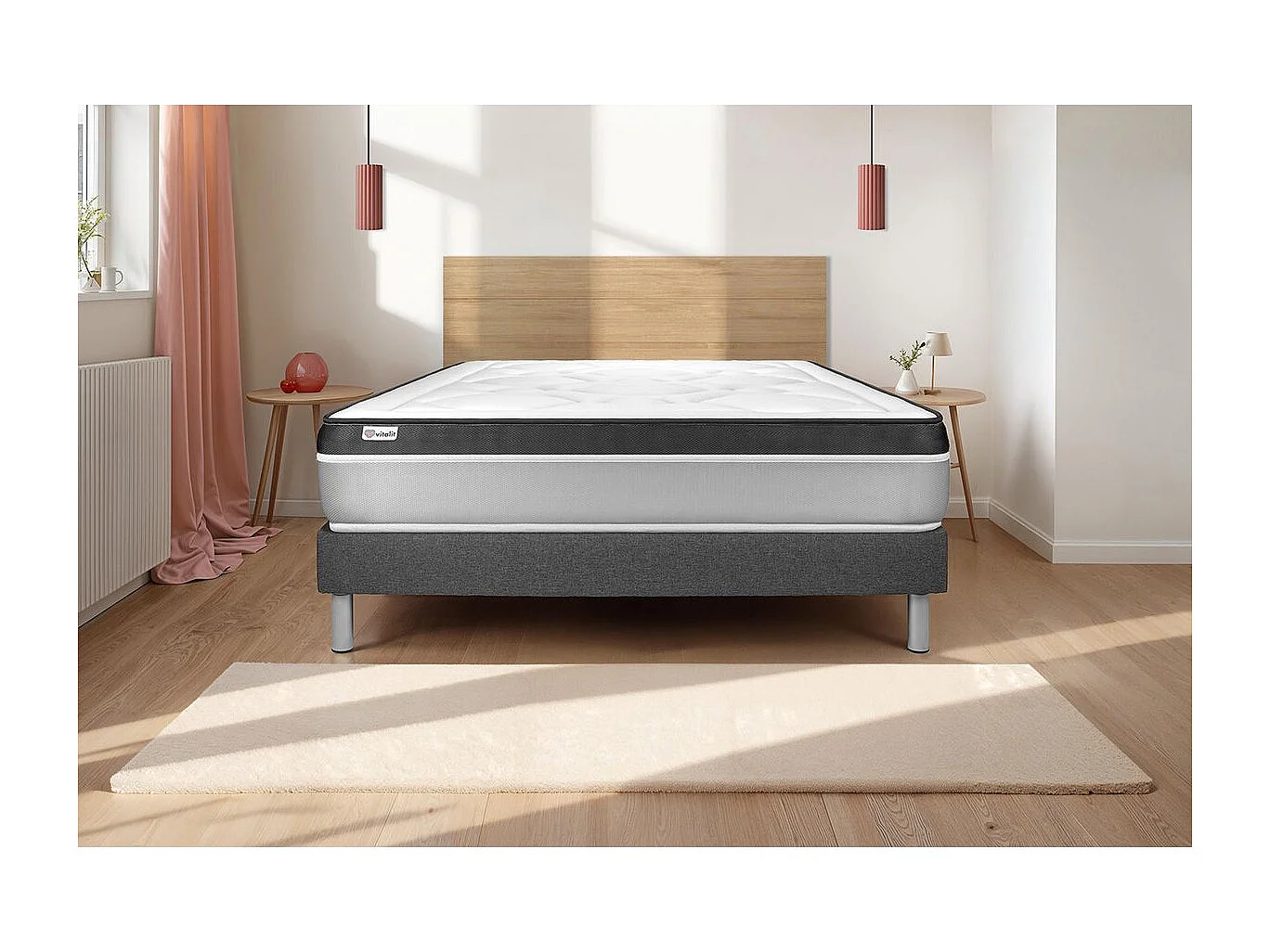 Matras en bodemset 90x200 cm - Vital Ergo