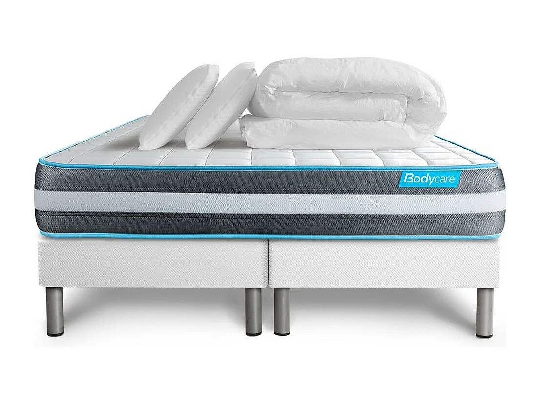 PACK BODYFORM 160x200 Mémoire de forme 3 zones + 2 oreillers + couette