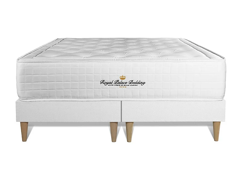 Ensemble matelas à mémoire de forme maxi épaisseur Buckingham 180x200 double sommier