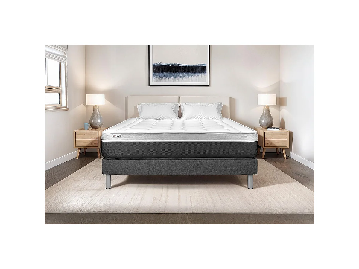 Matras en onderstel 90x200 cm - Vital Soft