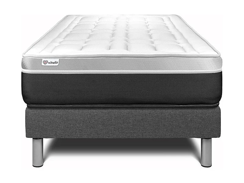 Matras en onderstel 90x200 cm - Vital Soft