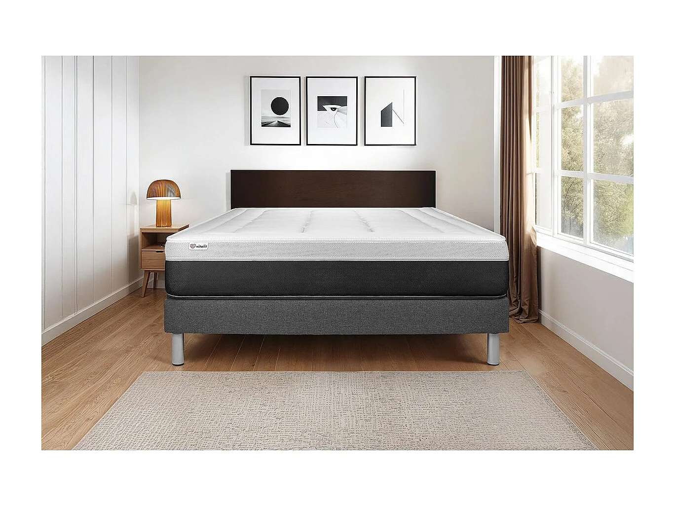 Matras en bodemset 160x200 cm - Vital Form