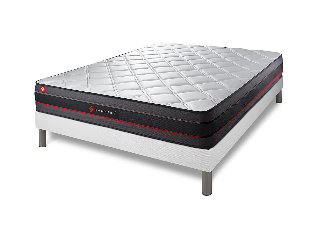 Ensemble sommier + matelas REGEN à mémoire de forme 160x200