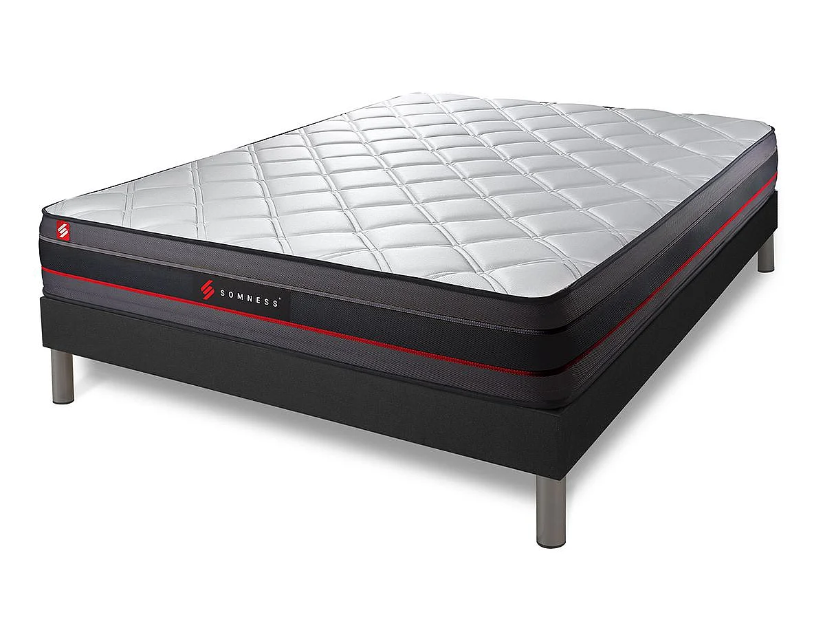 Ensemble sommier + matelas REGEN à mémoire de forme 140x190